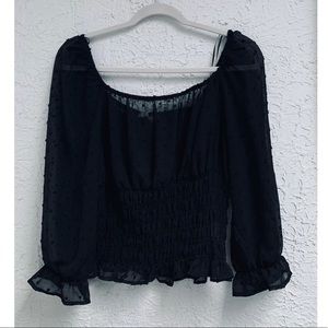 Black Trendy Blouse